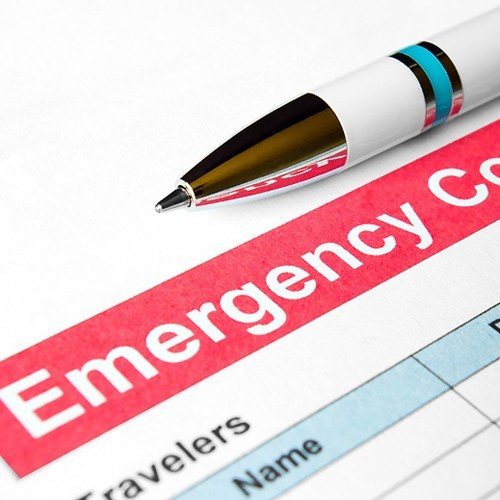 Home arrangements when on holiday - emergency contacts